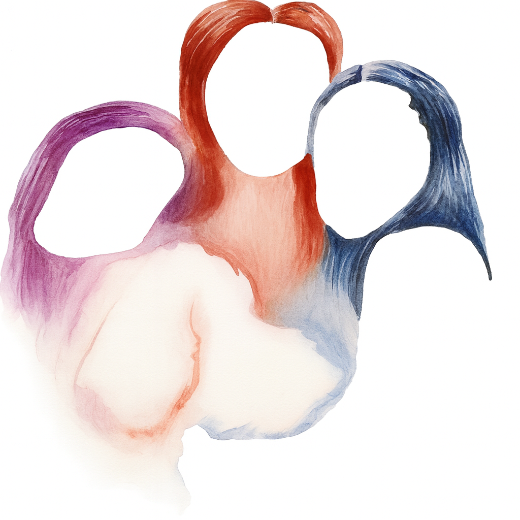 3 Girls 1 Pup Embroidery logo